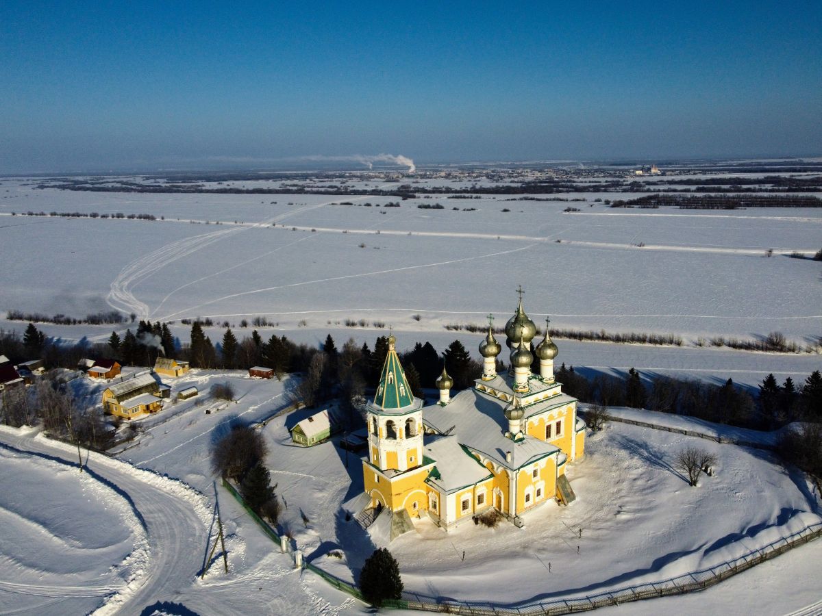 Церковь Воскресения Христова, Хетка (Верхние Матигоры) (Холмогорский район, Архангельская область). фасады