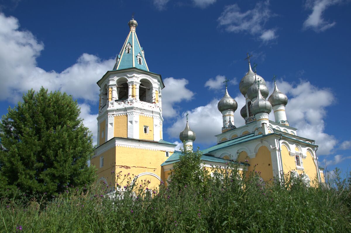 Церковь Воскресения Христова, Хетка (Верхние Матигоры) (Холмогорский район, Архангельская область). фасады