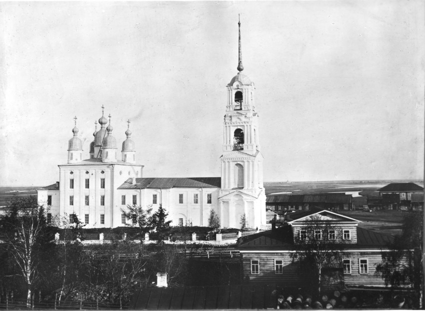 Собор Богоявления Господня, Емецк (Холмогорский район, Архангельская область). архивная фотография, Иллюстрированный альбом 