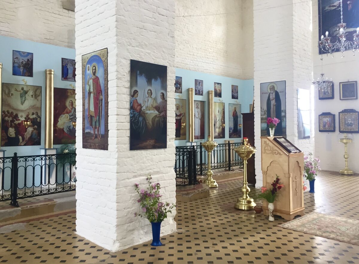 Собор Богоявления Господня, Емецк (Холмогорский район, Архангельская область). интерьер и убранство, Иконостас верхнего храма