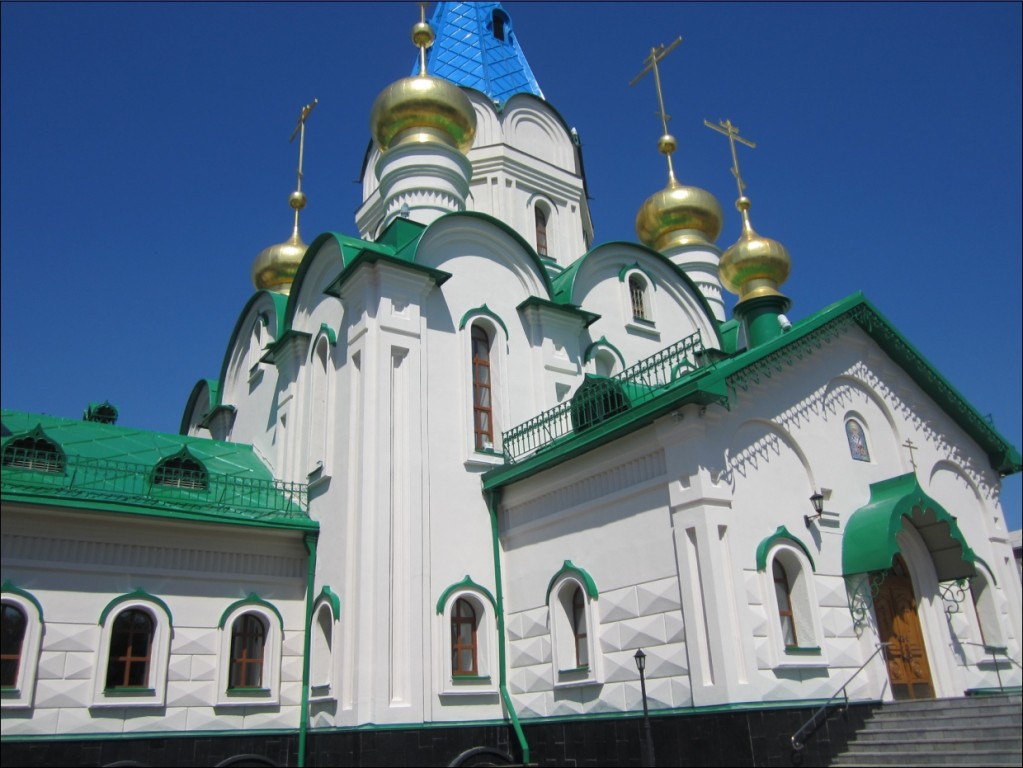 Благовещенск. Кафедральный собор Благовещения Пресвятой Богородицы (новый). архитектурные детали