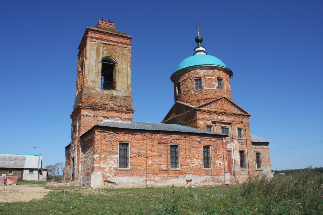 Вялицы. Церковь Рождества Христова. фасады