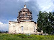 Церковь Троицы Живоначальной, Апсида храма (восточный фасад).<br>, Шахово, Кромской район, Орловская область