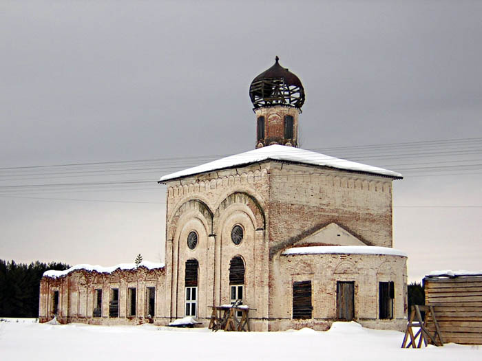 Большая Слудка. Церковь Николая Чудотворца. фасады