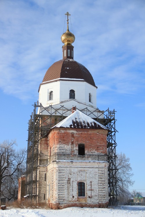 Якимовское. Церковь Рождества Христова. фасады