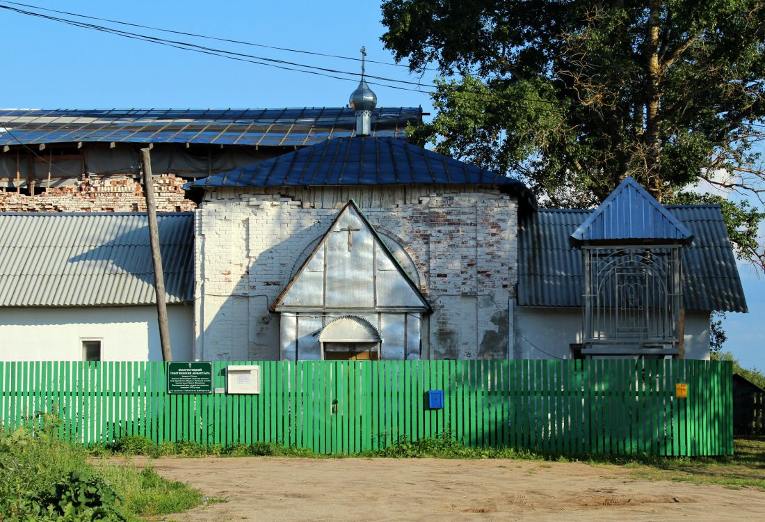 Белогостицы. Георгиевский Белогостицкий монастырь. фасады