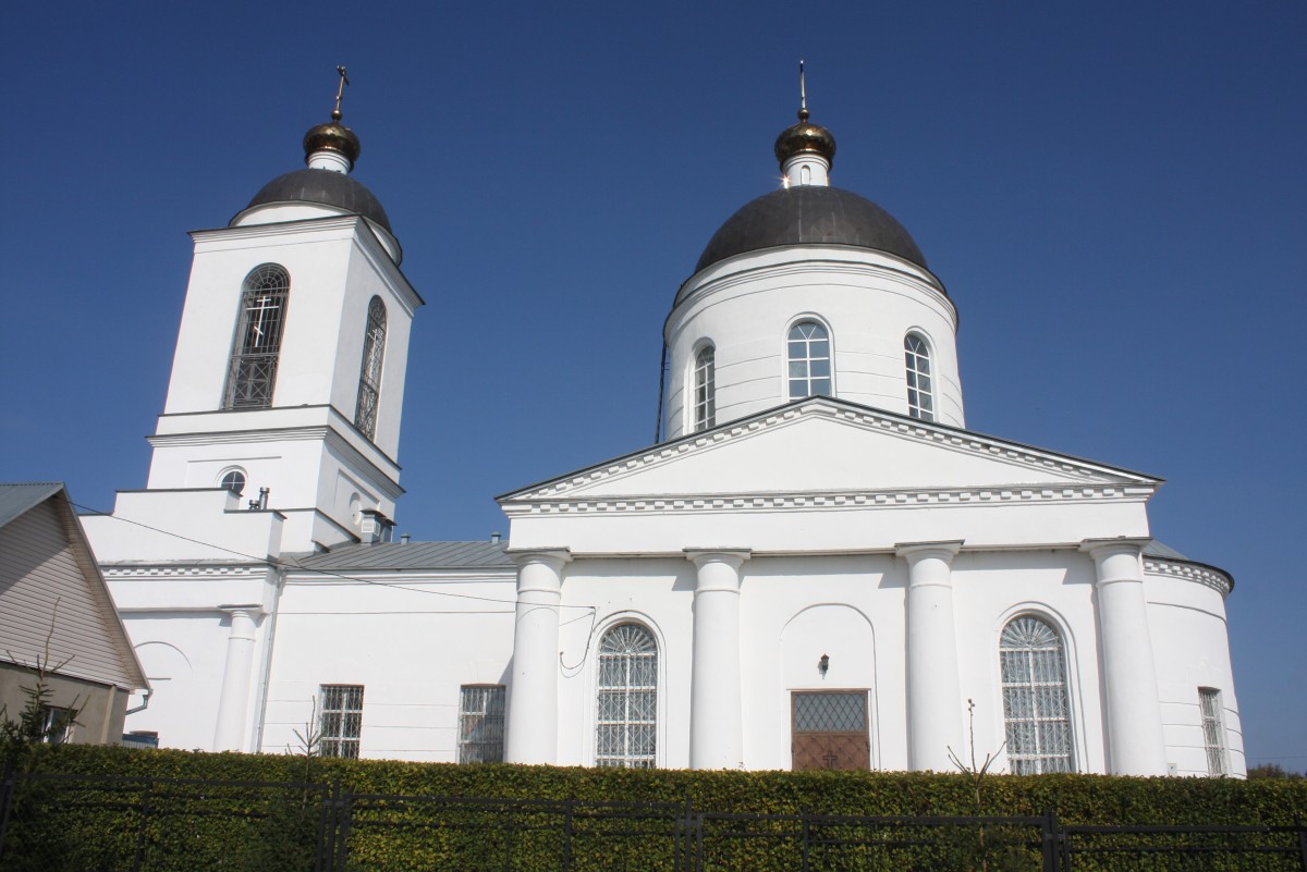 Церковь Троицы Живоначальной, Шахово (Кромской район, Орловская область). фасады