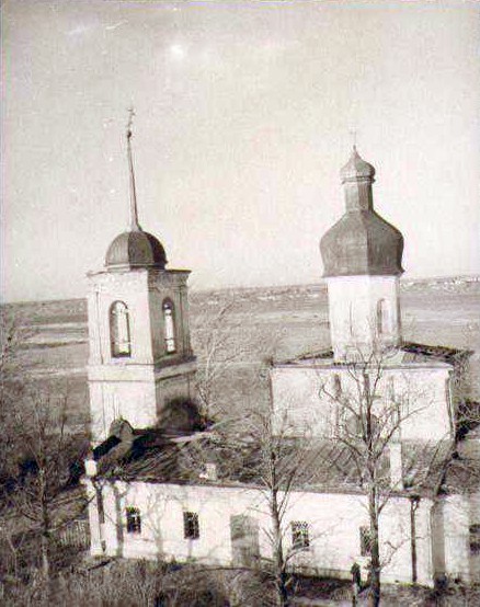 Церковь Мины, Виктора и Викентия, Кусва (Псковский район, Псковская область). архивная фотография, Фото конца 1960-х гг. 