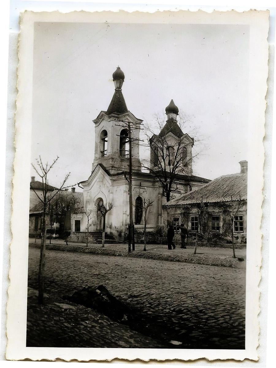 Фото 1941 г. с аукциона e-bay.de, архивная фотография. Кафедральный собор Александра Невского, Мелитополь (Мелитопольский район, Украина, Запорожская область)