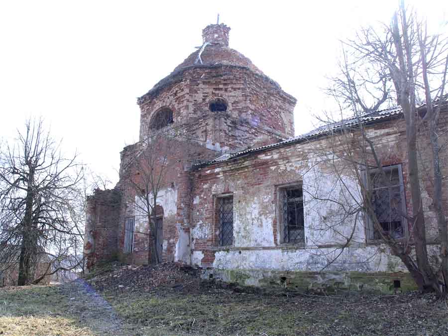 Церковь Успения Пресвятой Богородицы, Успенское (Великолукский район и г. Великие Луки, Псковская область). документальные фотографии
