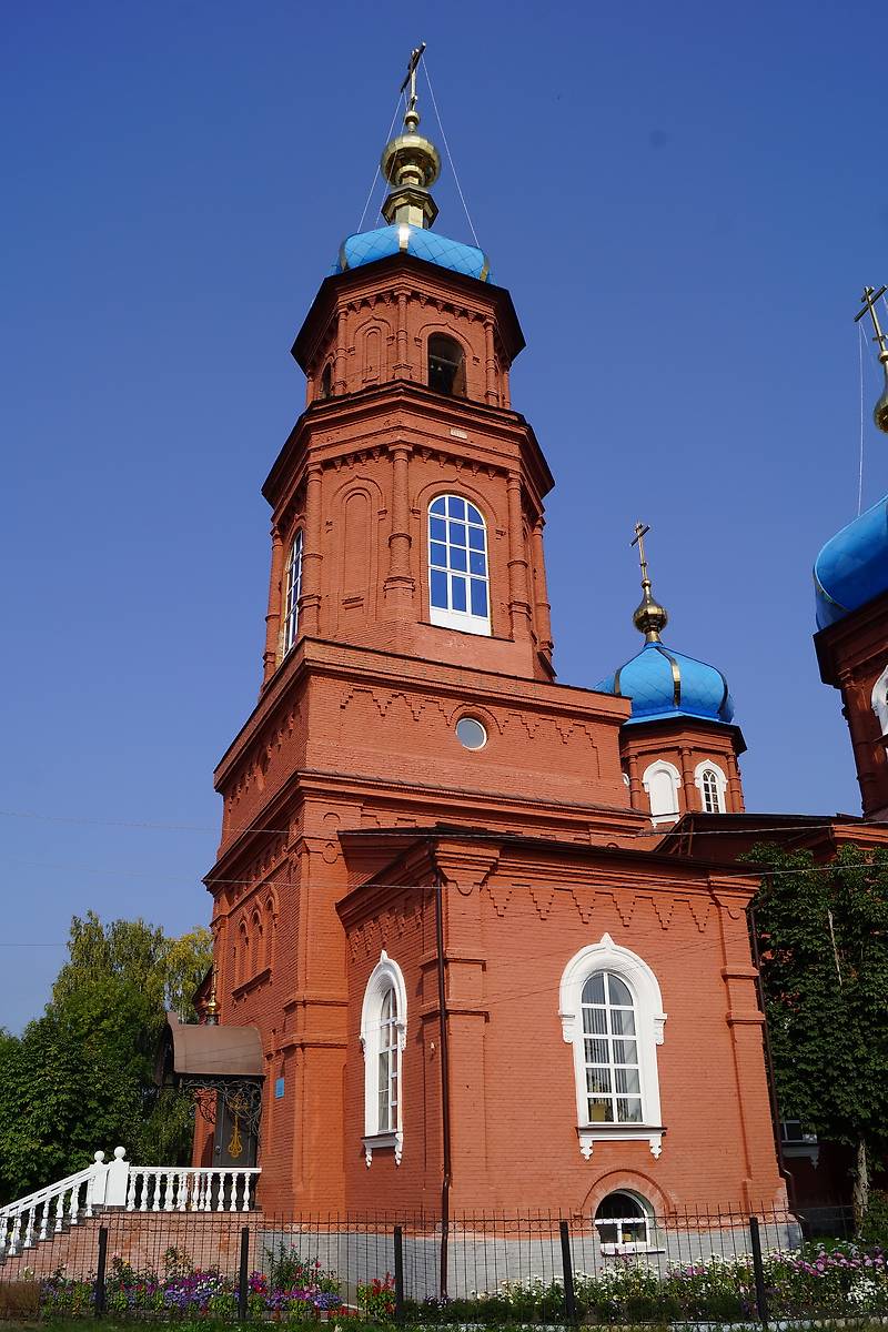 Колокольня., архитектурные детали. Собор Покрова Пресвятой Богородицы, Петровск (Петровский район, Саратовская область)