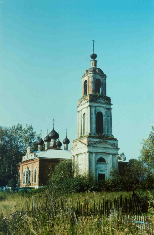 Церковь Николая Чудотворца, Николо-Ям (Кимрский район и г. Кимры, Тверская область). фасады, фото 1994