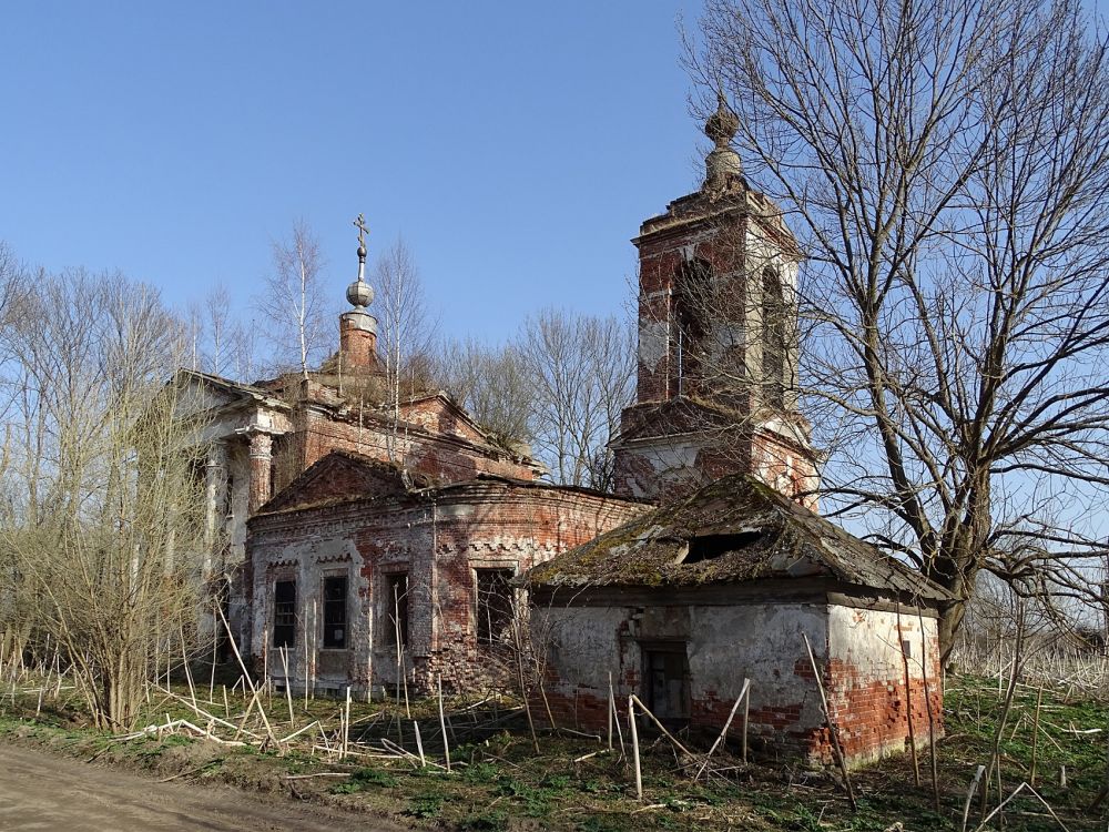 Церковь Воскресения Словущего, Паскино (Кимрский район и г. Кимры, Тверская область). фасады