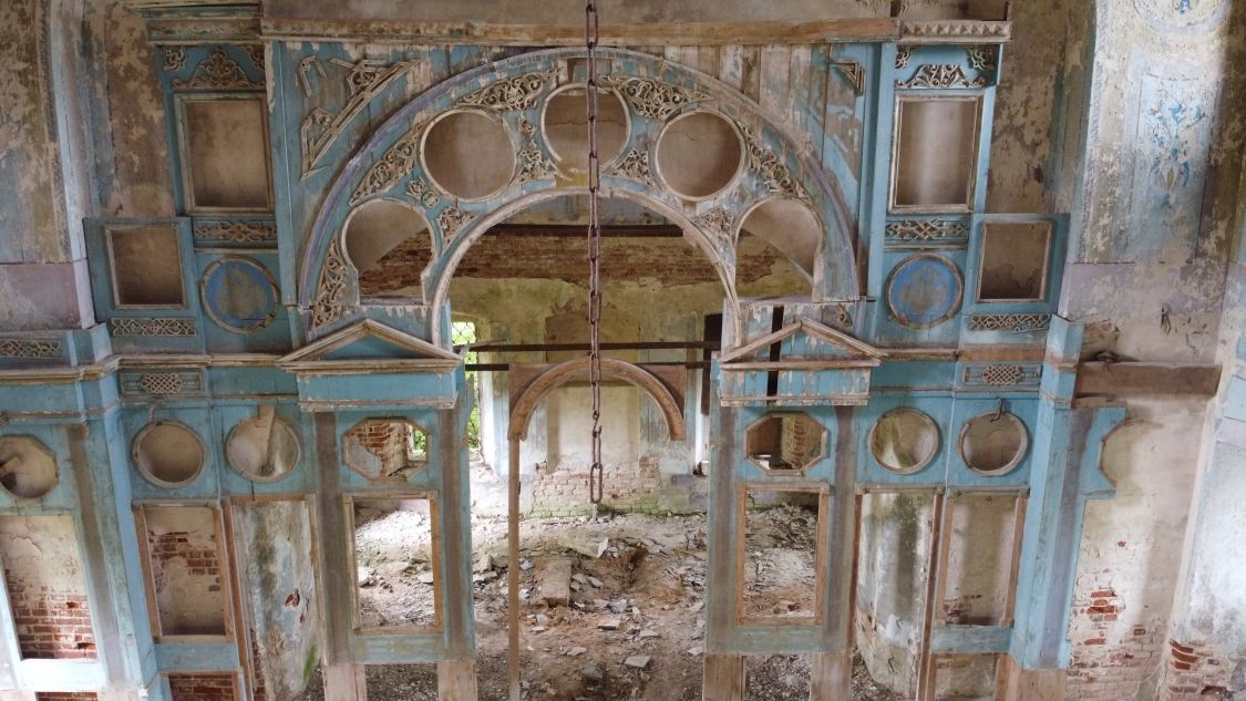 Церковь Воскресения Словущего, Паскино (Кимрский район и г. Кимры, Тверская область). интерьер и убранство