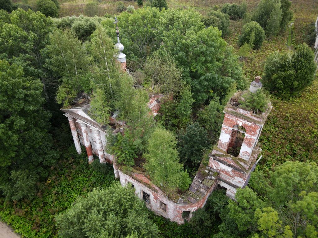 Паскино. Церковь Воскресения Словущего. фасады