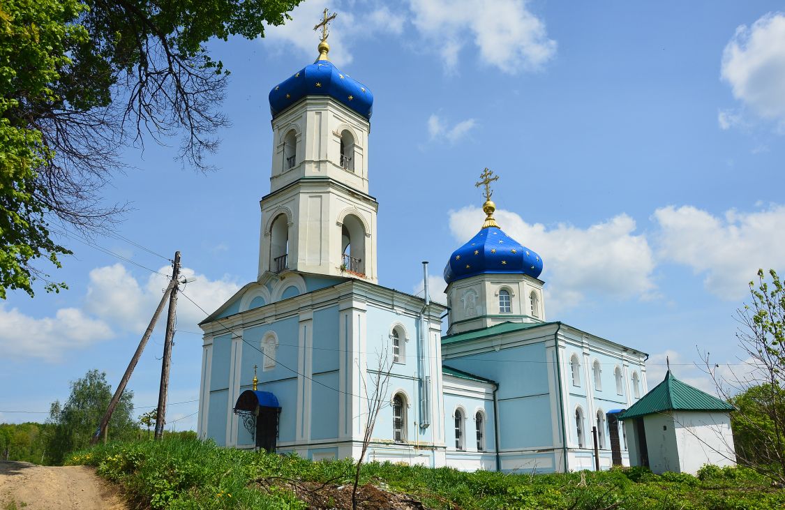 Церковь Покрова Пресвятой Богородицы, Спасское (Салтыки) (Орловский район, Орловская область). художественные фотографии