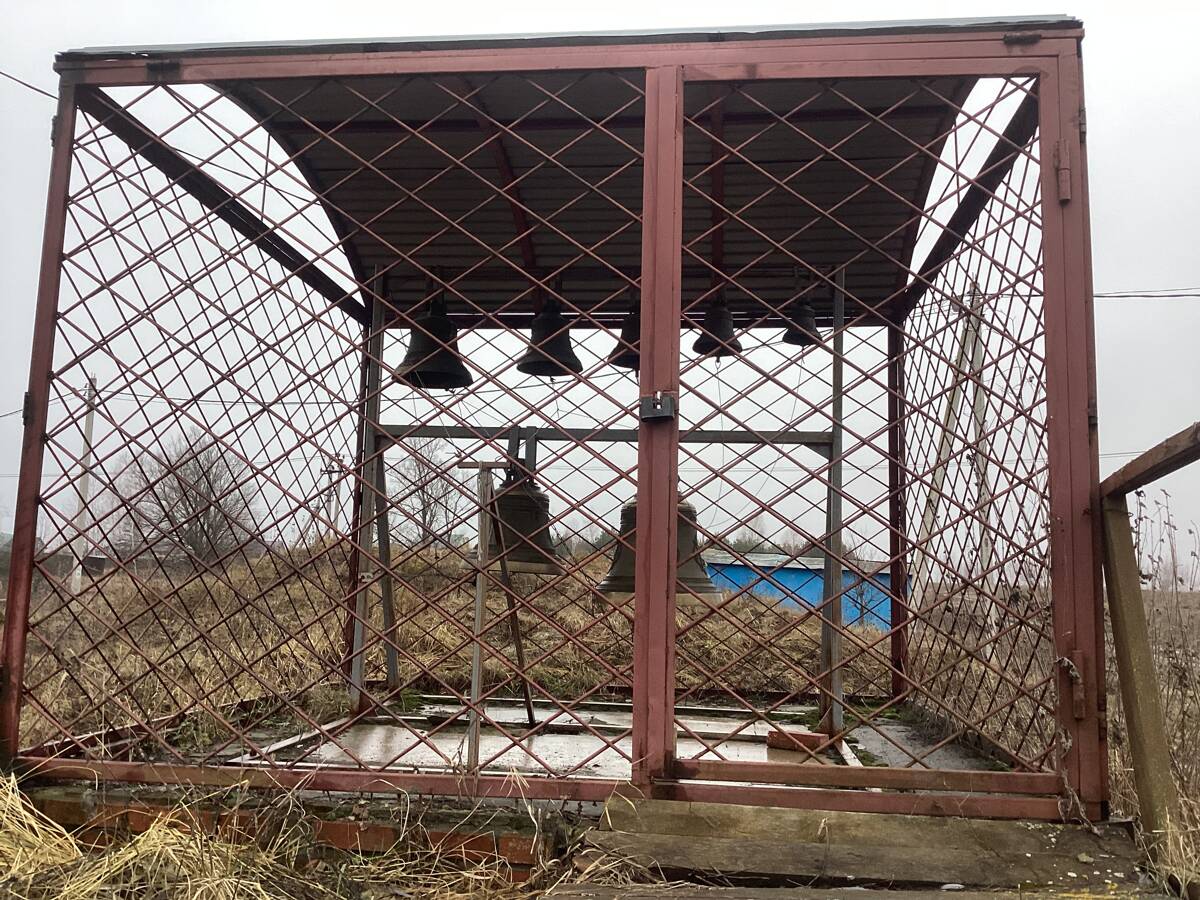Церковь Рождества Пресвятой Богородицы, Тульчино (Серпуховский городской округ и гг. Протвино, Пущино, Московская область). дополнительная информация, Звонница 