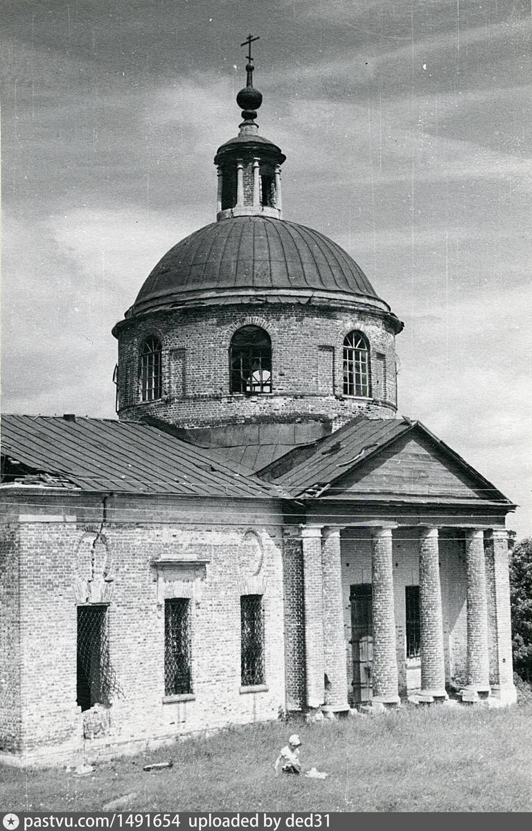 Архив Мособлотделения ВООПИК, архивная фотография. Церковь Рождества Пресвятой Богородицы, Тульчино (Серпуховский городской округ и гг. Протвино, Пущино, Московская область)