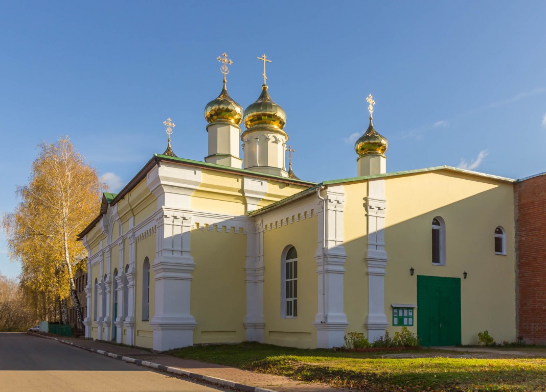 Церковь Воздвижения  Креста Господня в Дубровке, Орехово-Зуево (Орехово-Зуевский городской округ, Московская область). фасады, Вид с северо-запада