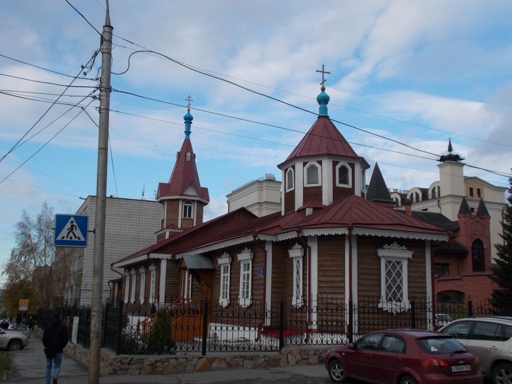 Новосибирск. Церковь Покрова Пресвятой Богородицы. фасады