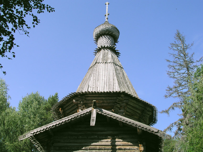 Муезерский Троицкий монастырь. Церковь Николая Чудотворца, Троица, остров (Беломорский район, Республика Карелия). архитектурные детали