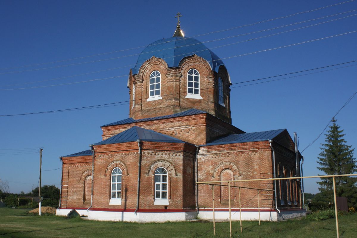 Коломыцево. Церковь Покрова Пресвятой Богородицы. фасады