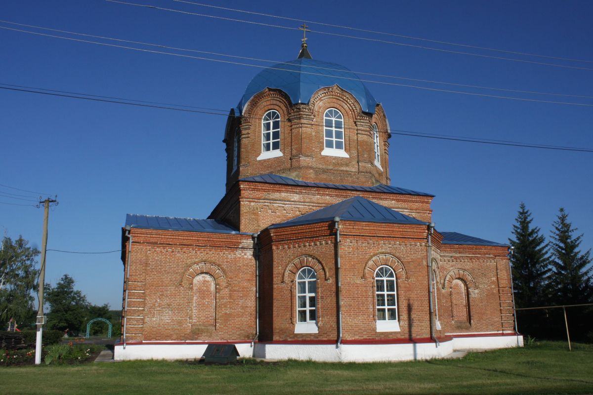 Коломыцево. Церковь Покрова Пресвятой Богородицы. фасады