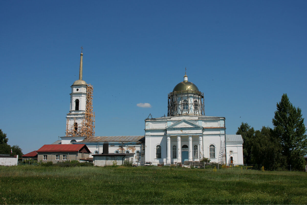Церковь Параскевы Пятницы, Боево (Каширский район, Воронежская область). документальные фотографии