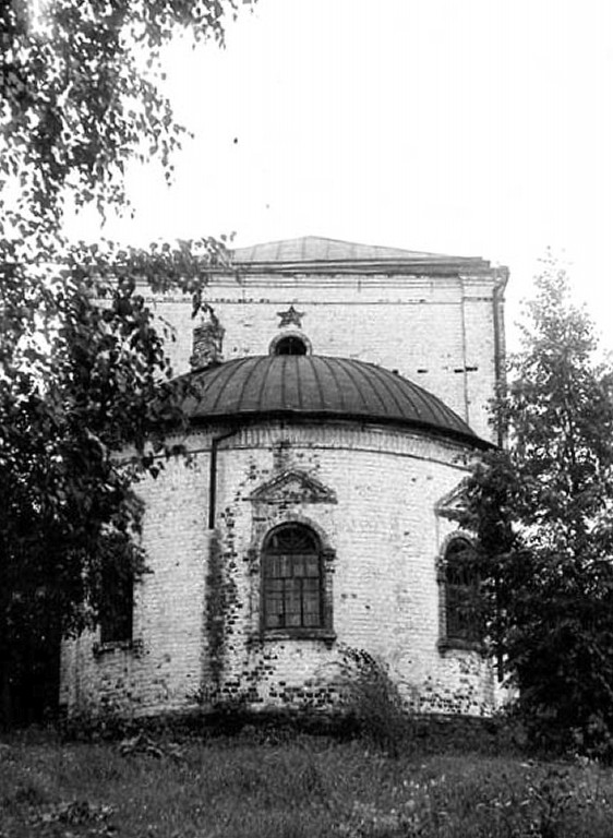 Быстрицы. Церковь Боголюбской иконы Божией Матери. архивная фотография, Восточный фасад (Свод памятников)