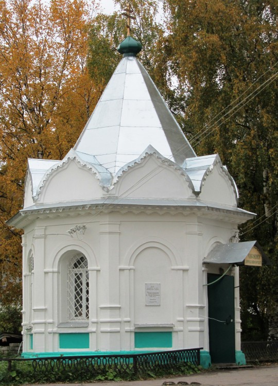 Белозерск. Часовня Кирилла Новоезерского. фасады, вид с северо-запада