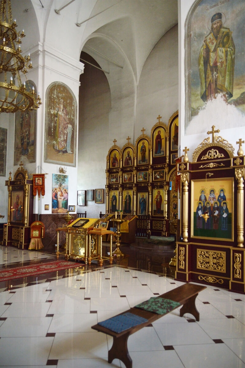 Церковь Успения Пресвятой Богородицы, Красный Лог (Каширский район, Воронежская область). интерьер и убранство