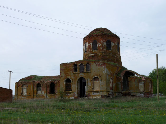 Крыловка. Церковь Казанской иконы Божией Матери. фасады