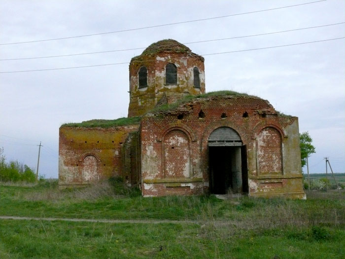 Крыловка. Церковь Казанской иконы Божией Матери. фасады