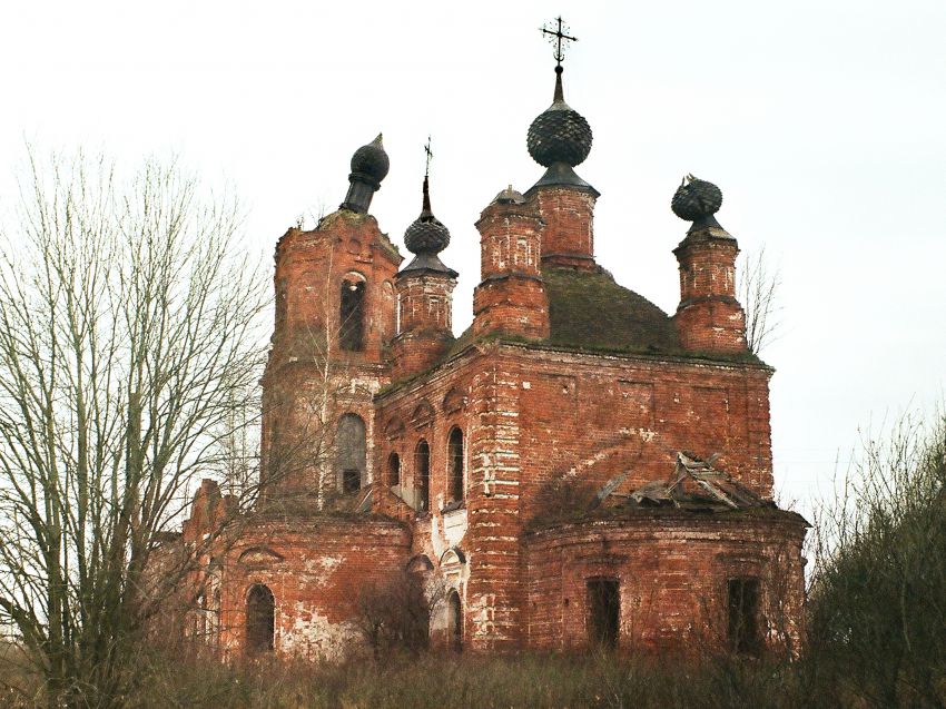 Церковь Николая Чудотворца, Николо-Неверьево (Кимрский район и г. Кимры, Тверская область). фасады