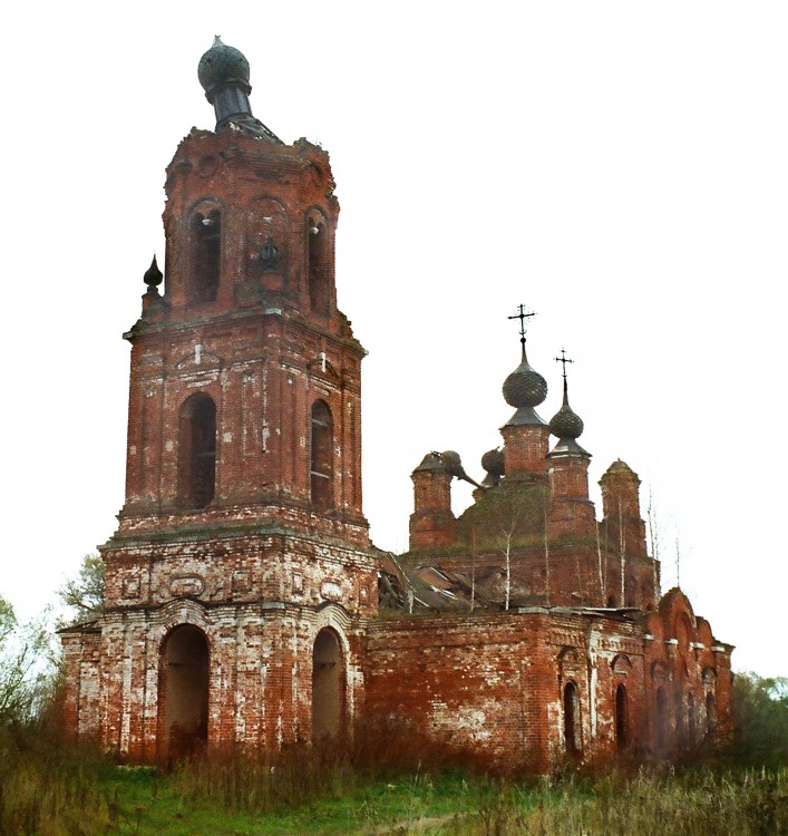 Николо-Неверьево. Церковь Николая Чудотворца. фасады