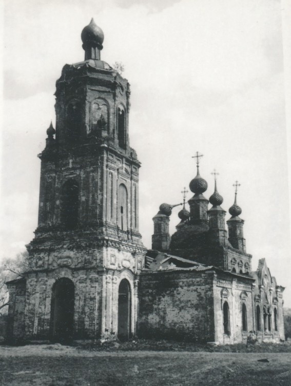Николо-Неверьево. Церковь Николая Чудотворца. фасады