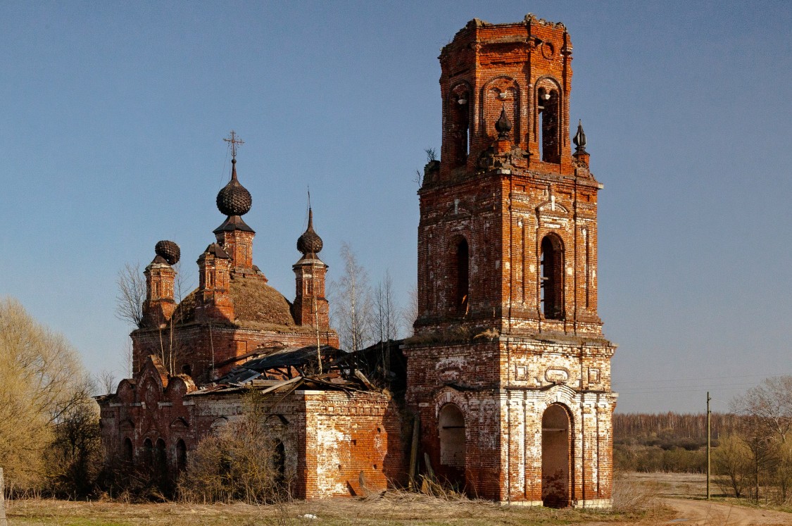 Николо-Неверьево. Церковь Николая Чудотворца. фасады