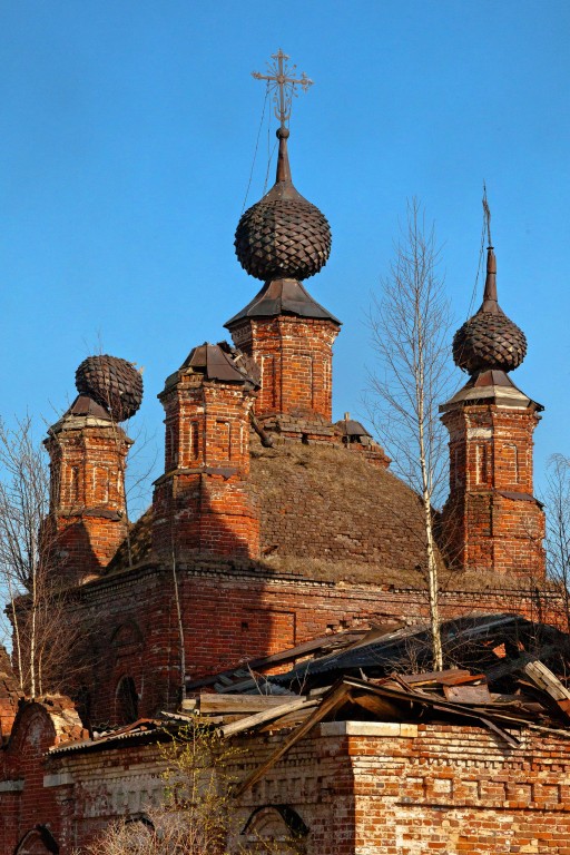 Церковь Николая Чудотворца, Николо-Неверьево (Кимрский район и г. Кимры, Тверская область). архитектурные детали