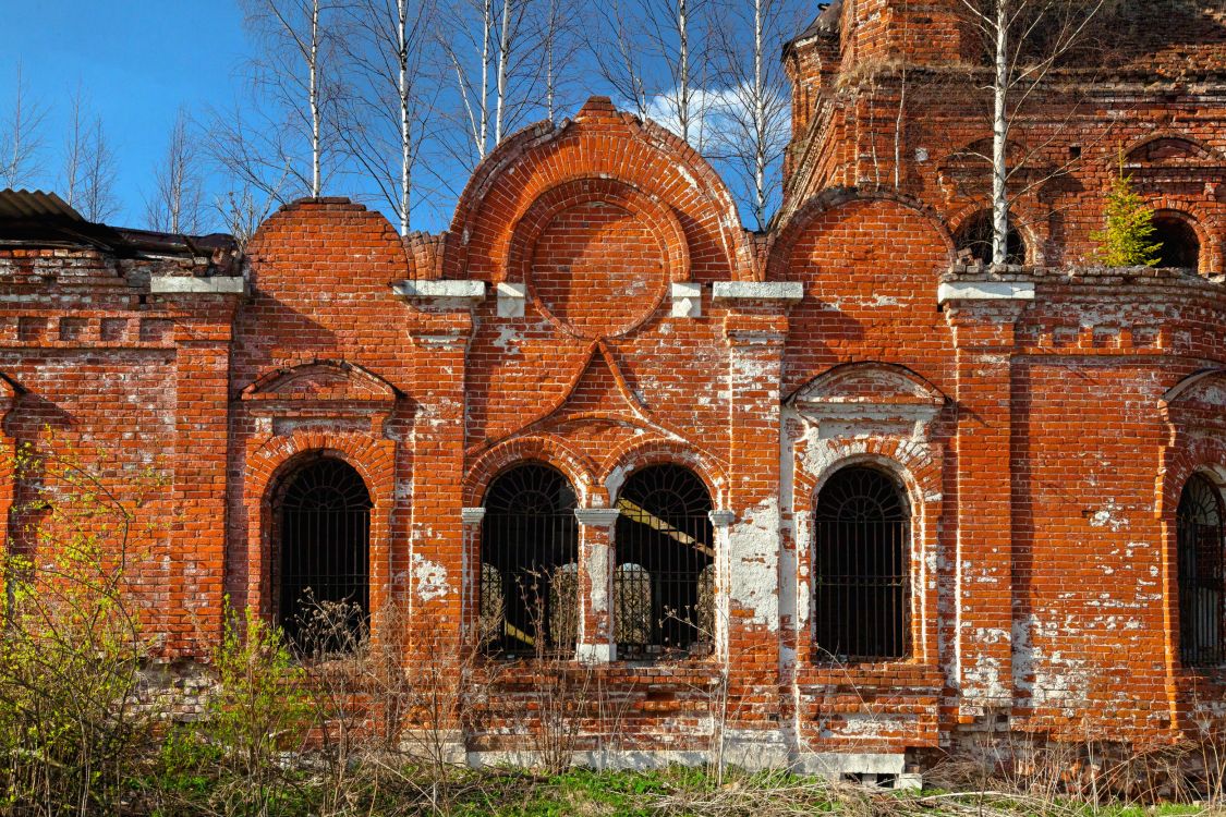 Церковь Николая Чудотворца, Николо-Неверьево (Кимрский район и г. Кимры, Тверская область). архитектурные детали