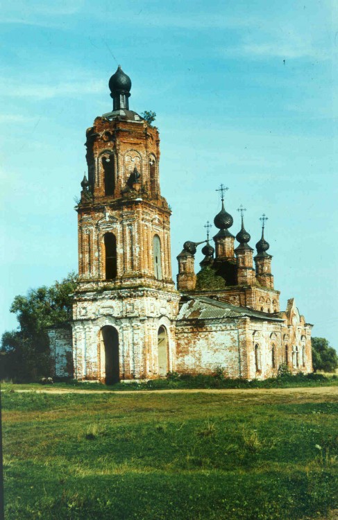 Николо-Неверьево. Церковь Николая Чудотворца. фасады, 1994