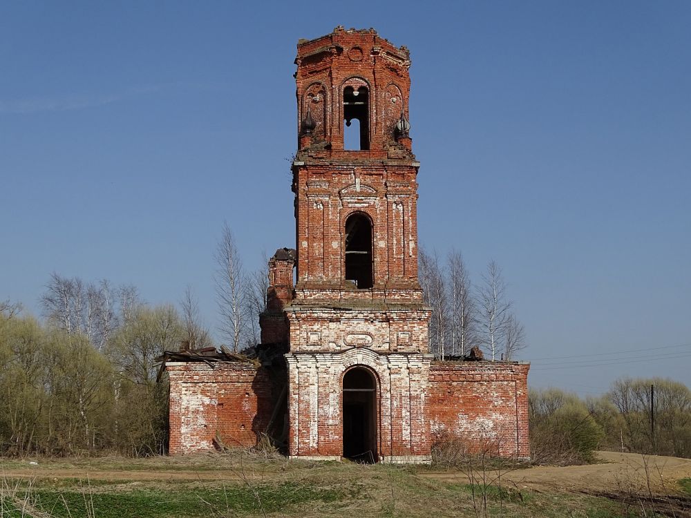 Николо-Неверьево. Церковь Николая Чудотворца. фасады