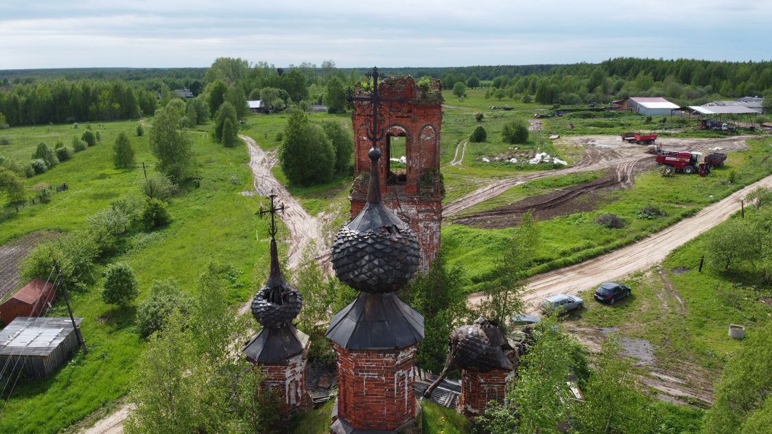 Церковь Николая Чудотворца, Николо-Неверьево (Кимрский район и г. Кимры, Тверская область). архитектурные детали