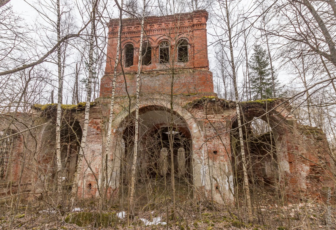 Новоивановское. Церковь Успения Пресвятой Богородицы. фасады, Вид с севера