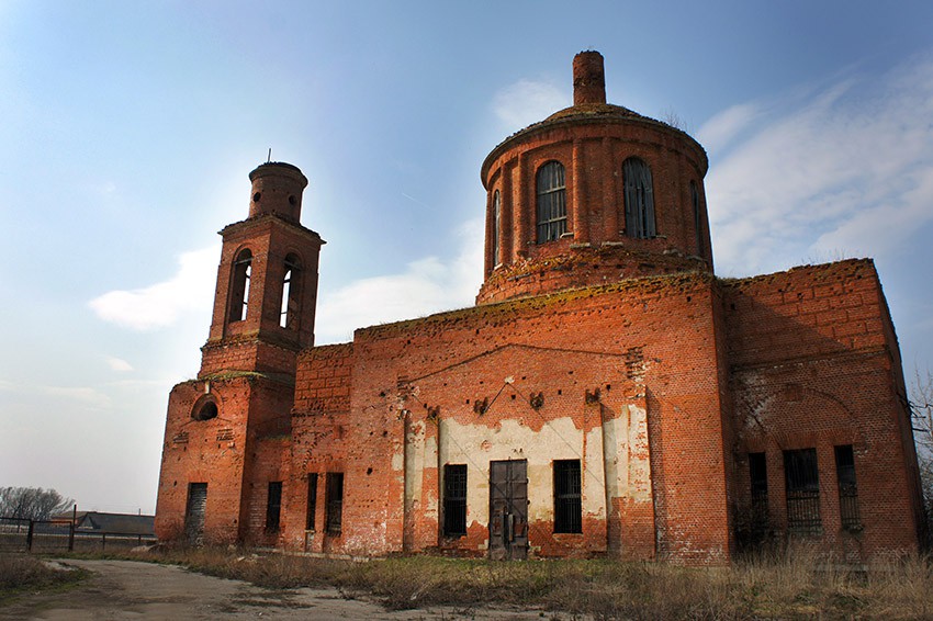 Церковь Феодора Трихины, Суханово (Кимовский район, Тульская область). фасады