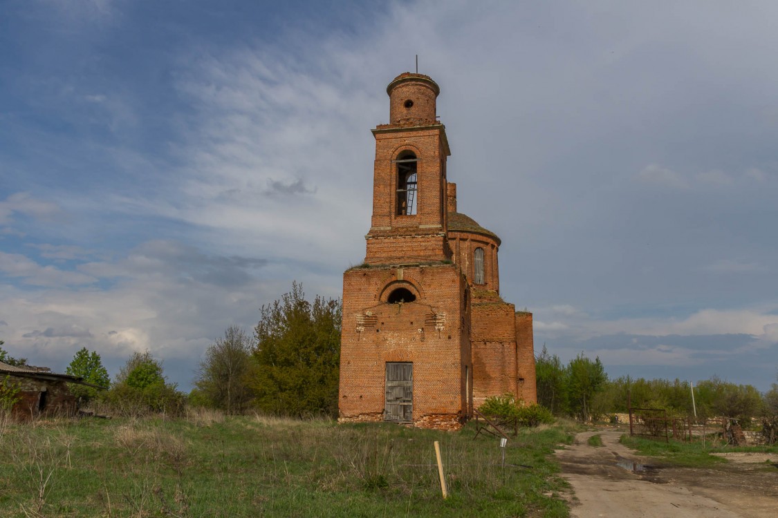 Суханово. Церковь Феодора Трихины. фасады, Вид с запада