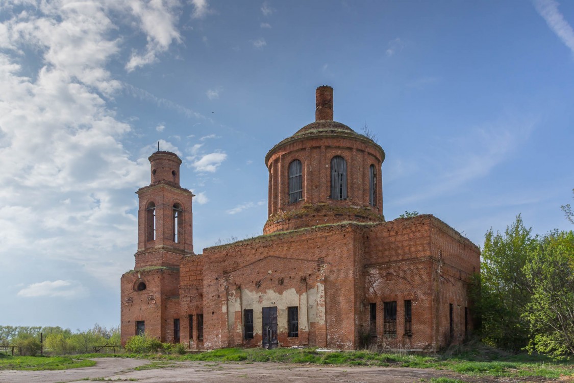 Суханово. Церковь Феодора Трихины. фасады, Вид с юго-востока