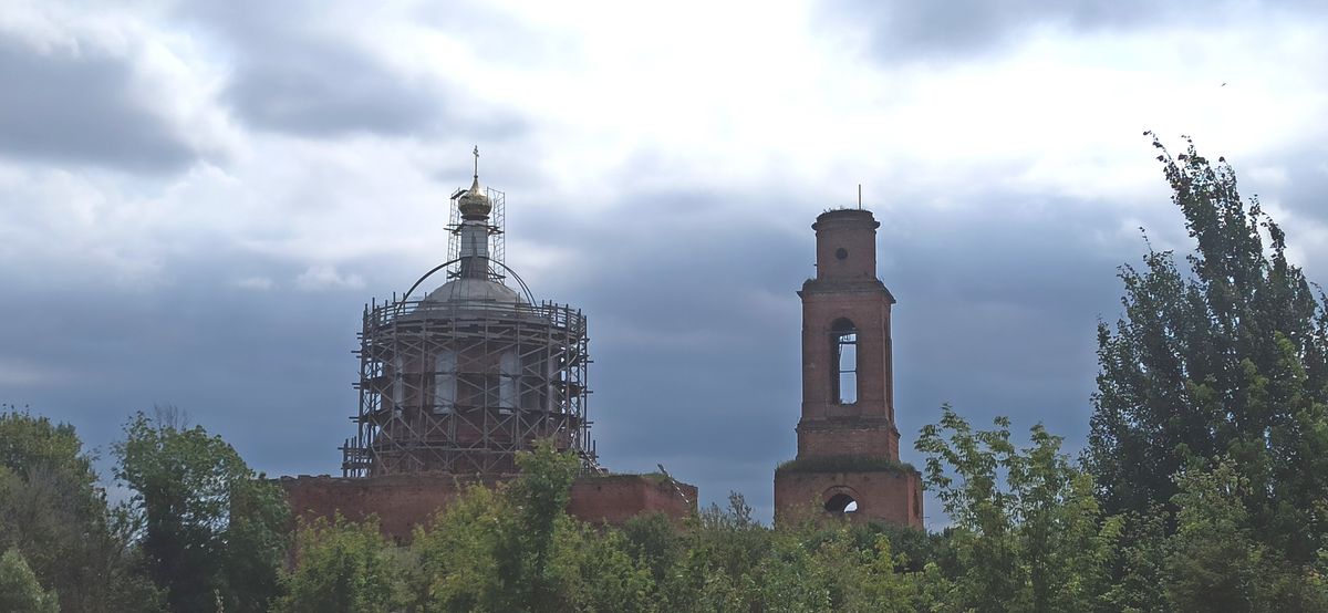 документальные фотографии. Церковь Феодора Трихины, Суханово (Кимовский район, Тульская область)