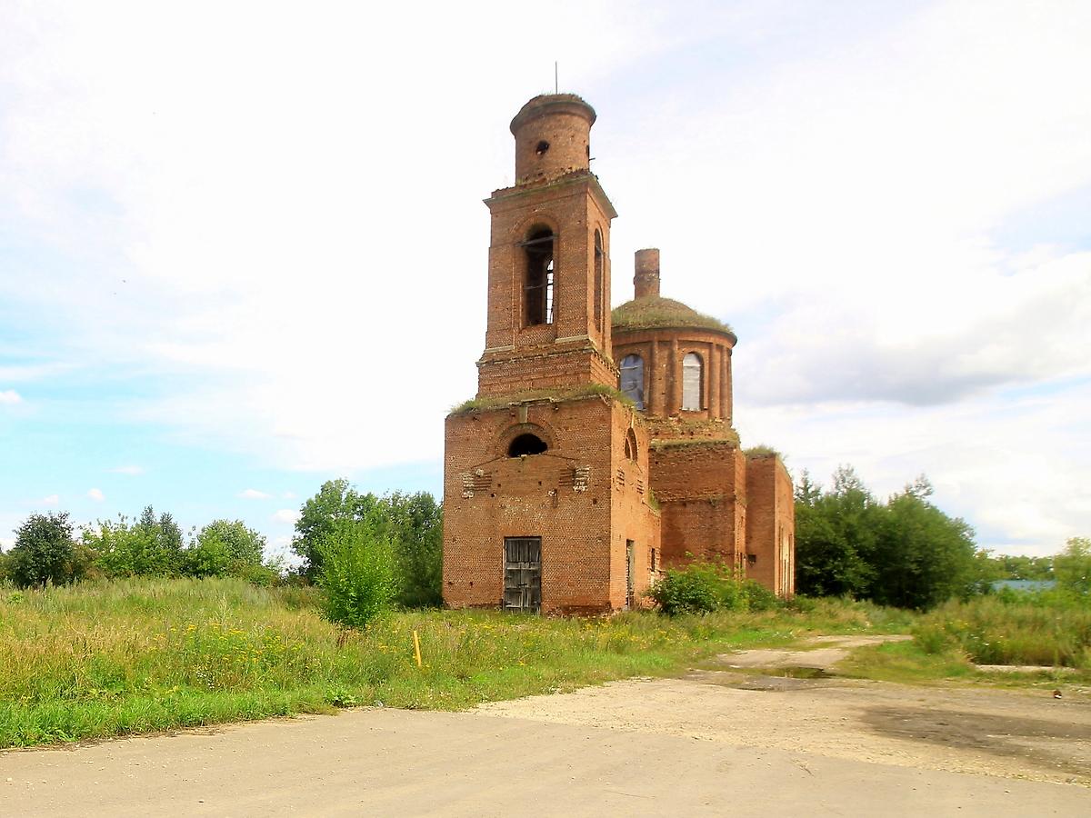 фасады. Церковь Феодора Трихины, Суханово (Кимовский район, Тульская область)