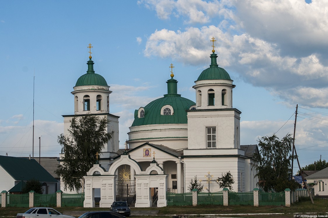 Звериноголовское. Церковь Воздвижения Креста Господня. фасады