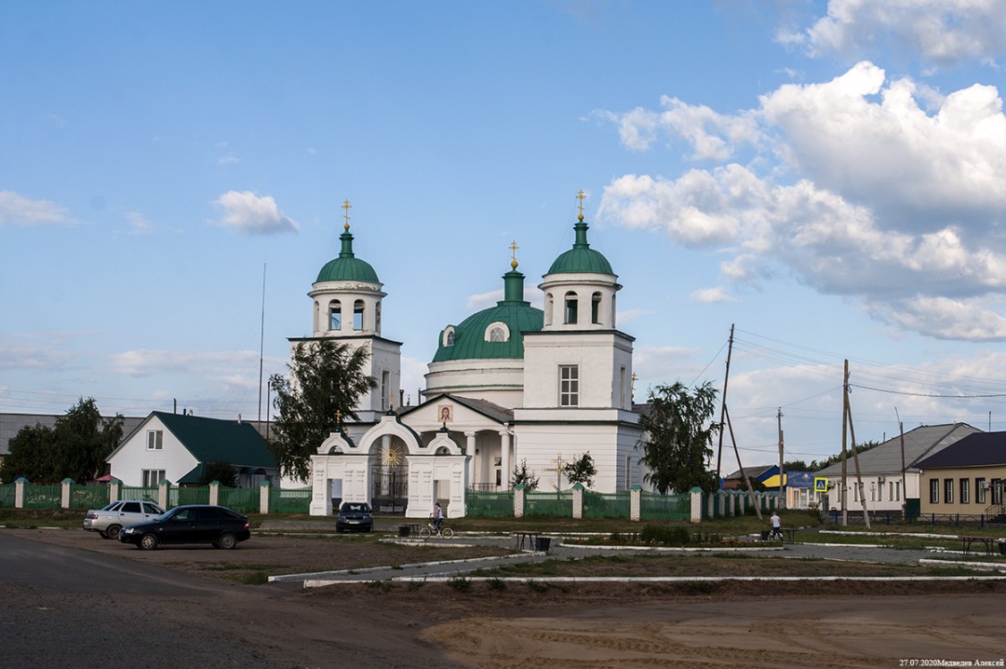 Церковь Воздвижения Креста Господня, Звериноголовское (Звериноголовский район, Курганская область). фасады
